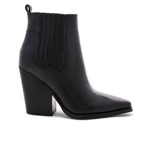 Kendall & Kylie Colt Black Block Heel Booties